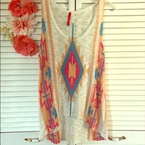 Bohemian style tank top